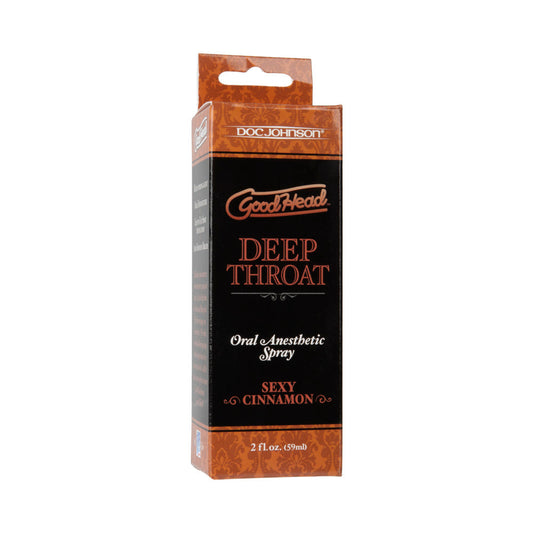 GoodHead - Deep Throat Spray - Sexy Cinnamon