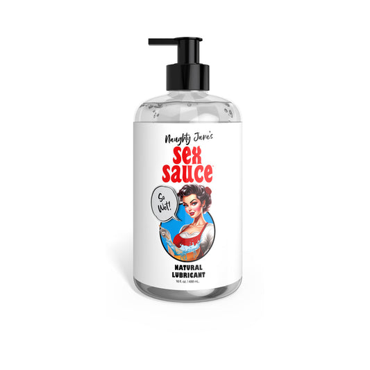 Naughty Jane''s Sex Sauce Natural Lubricant 16 oz.