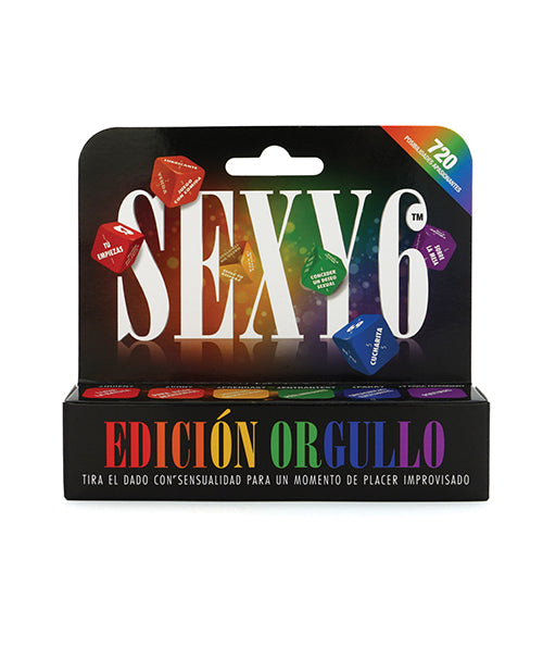 Sexy 6 Dice Game Pride Edition Spanish