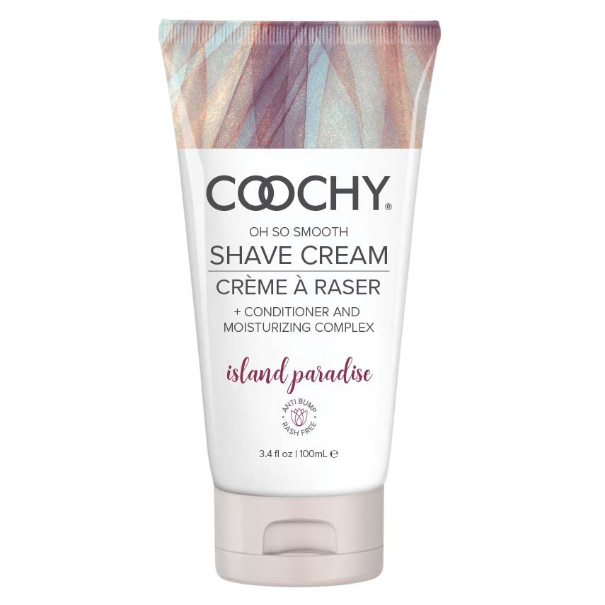 Coochy Shave Cream Island Paradise 3.4 fl.oz